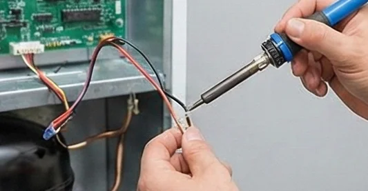 Lodówka Haier HB18FGSAAA - zrealizowana naprawa