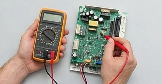 Lodówka Candy CCE3T618FS - zrealizowana naprawa