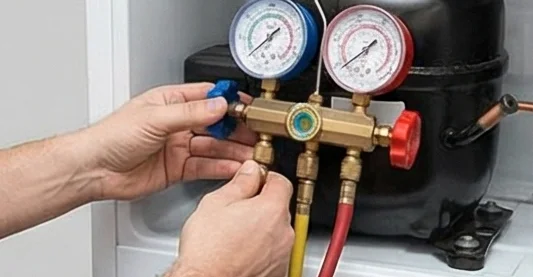 Lodówka LG GBB72MZEFN - zrealizowana naprawa